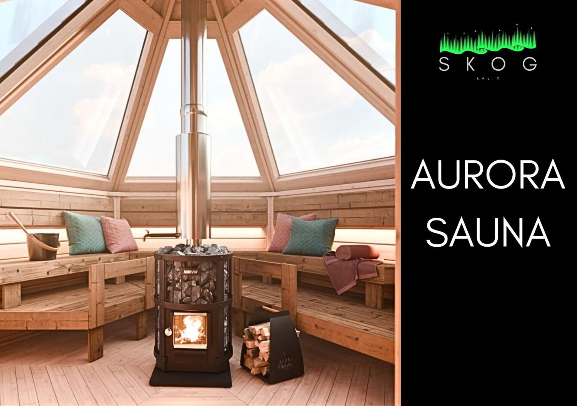Skog Aurora Igloos Villa Kalix Ngoại thất bức ảnh