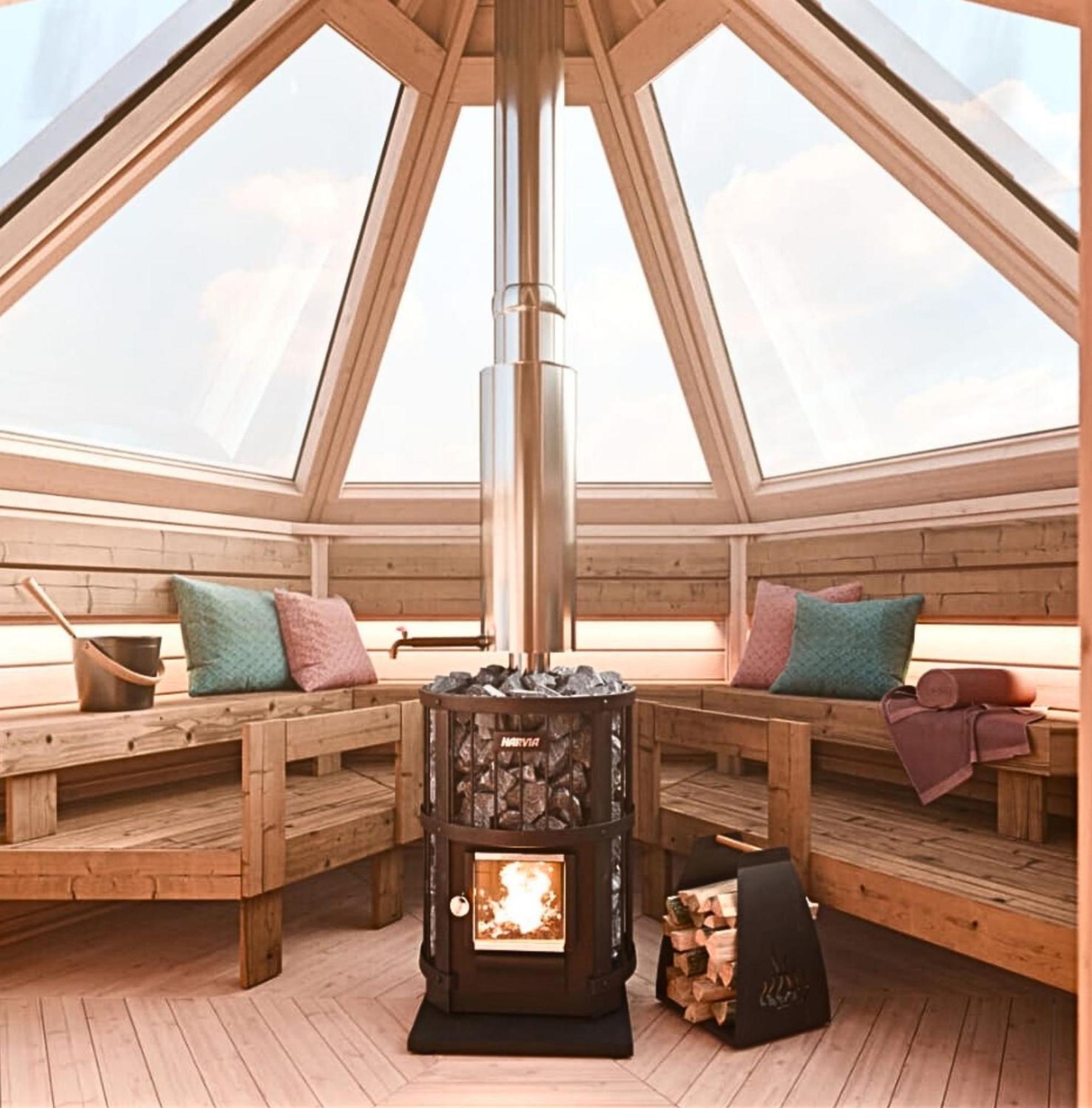 Skog Aurora Igloos Villa Kalix Ngoại thất bức ảnh